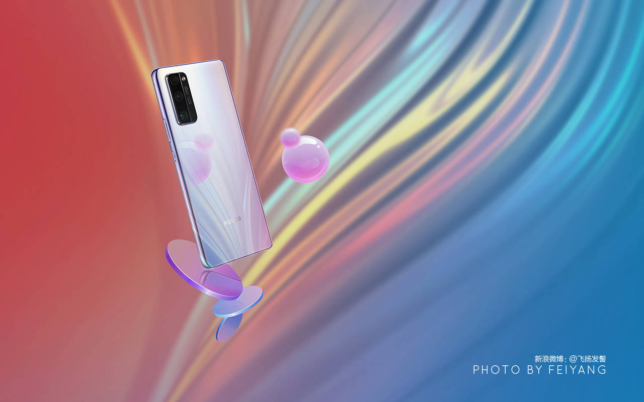 夏日的色彩,荣耀30系列流光幻镜版图赏