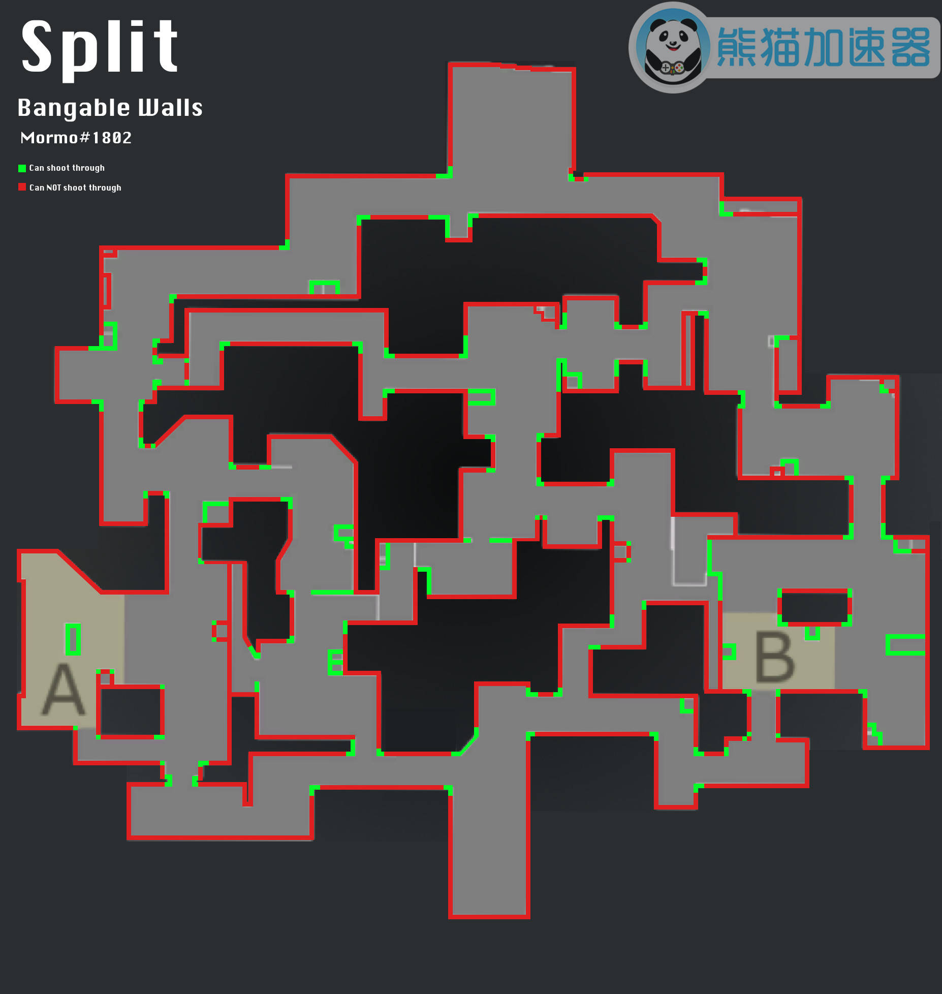 熊猫加速器支持加速valorant哪些地方可以穿墙子弹穿墙点汇总一览