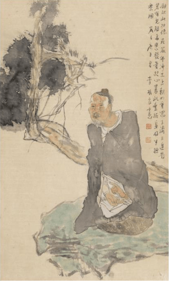 观自在李振良中国画欣赏