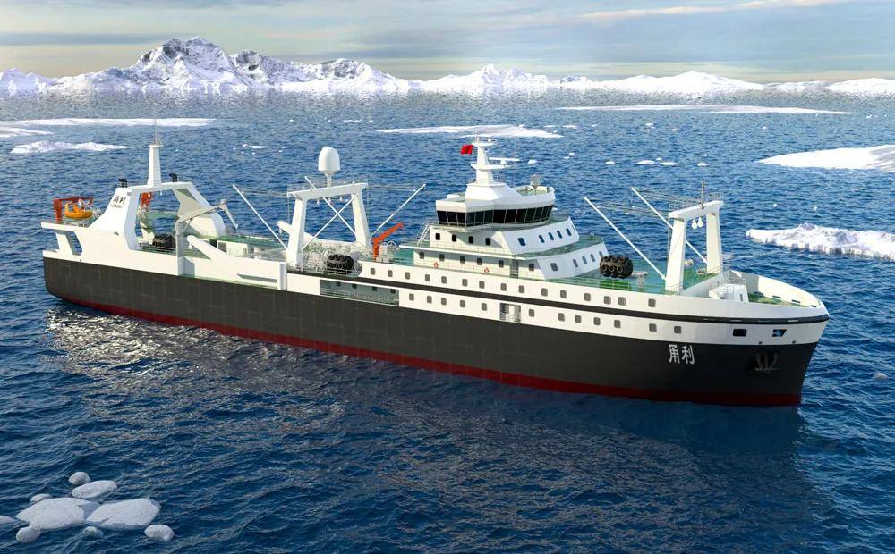 潍柴助力打造万吨级南极磷虾船