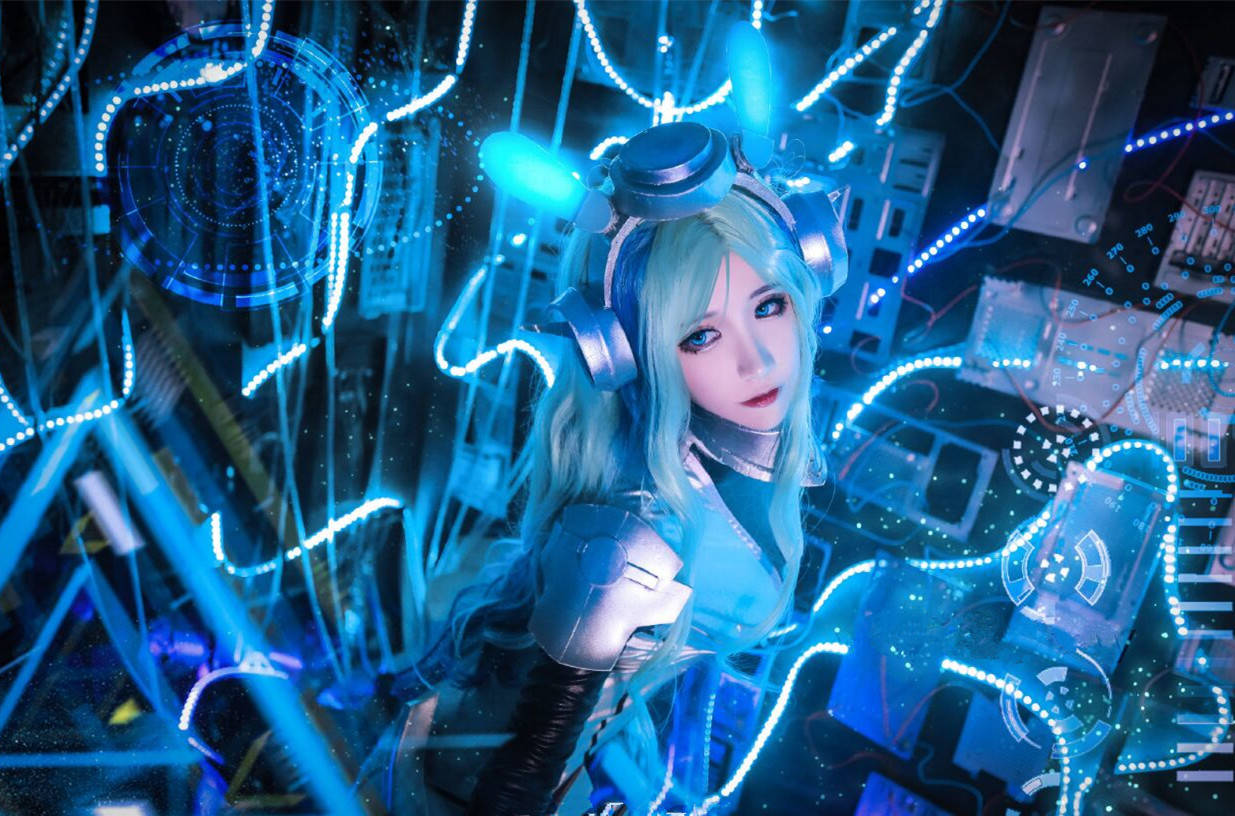 原创acg最靓cos第56期:未来次元机械少女,超飒小姐姐还原逐梦之音