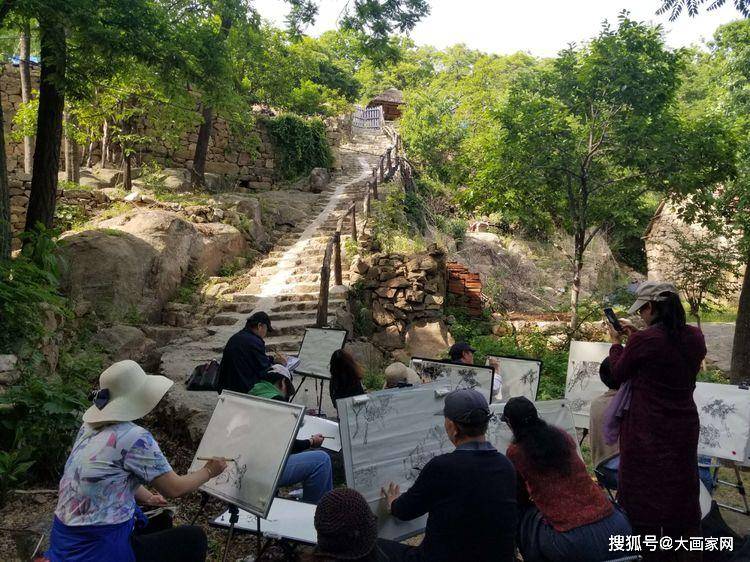 临沂蒙山大洼写生基地图片