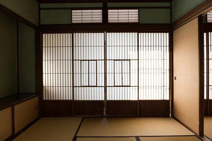 日式障子门,竟然是一块格子布?