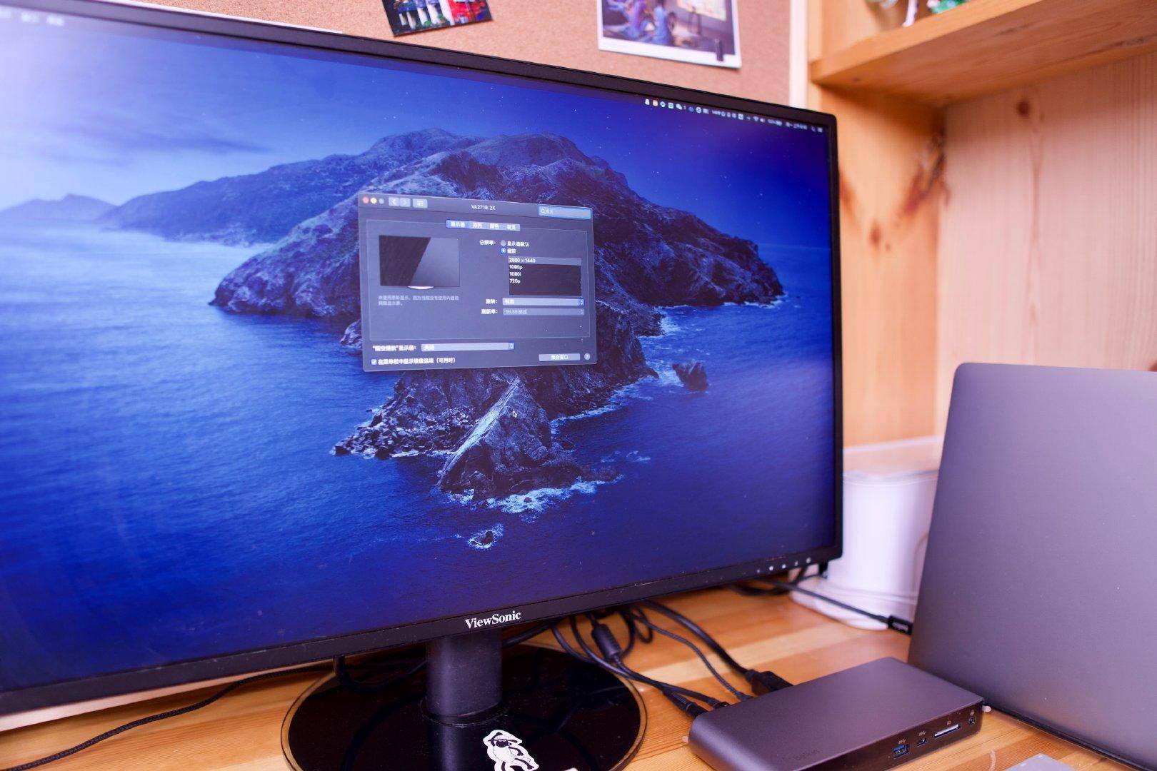 macbookpro快速实现双屏显示只需要一个贝尔金雷电3拓展坞