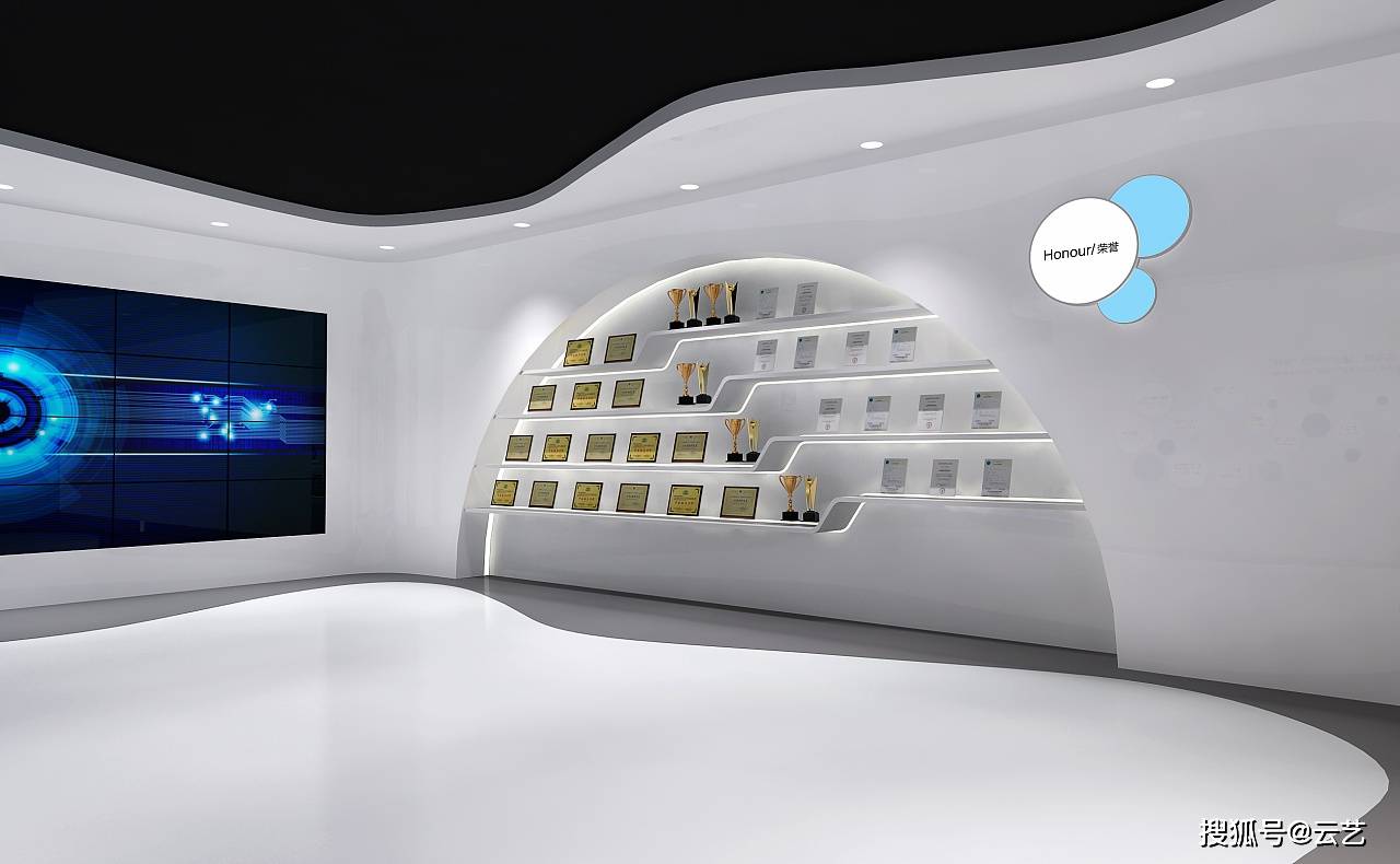 鉴赏大厅展馆文化墙