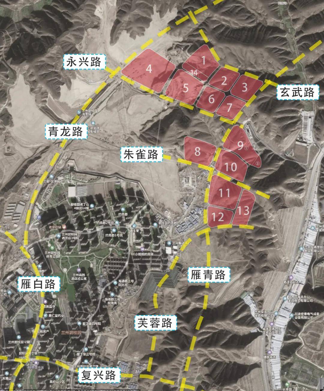 兰州青白石片区规划图片