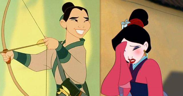 原创当花木兰变换了画风,日漫风让人羡慕,男人风自带八块腹肌