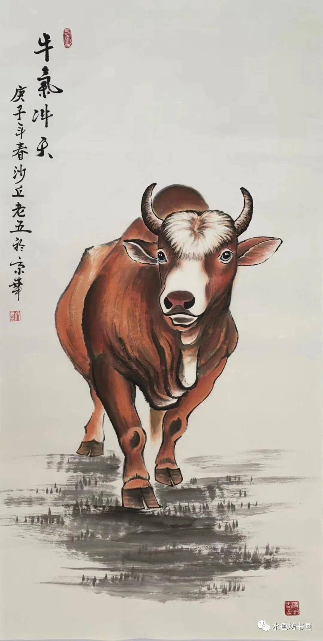 画家专栏 │付庆五——笔墨传神 生动形象