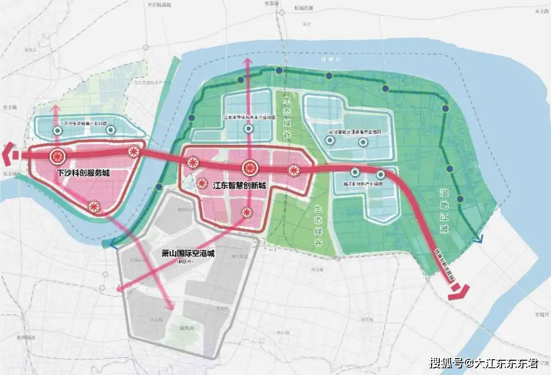 錢塘新區產業空間承接溢出效應據瑞達斯數據顯示,杭州十區,新房單價2