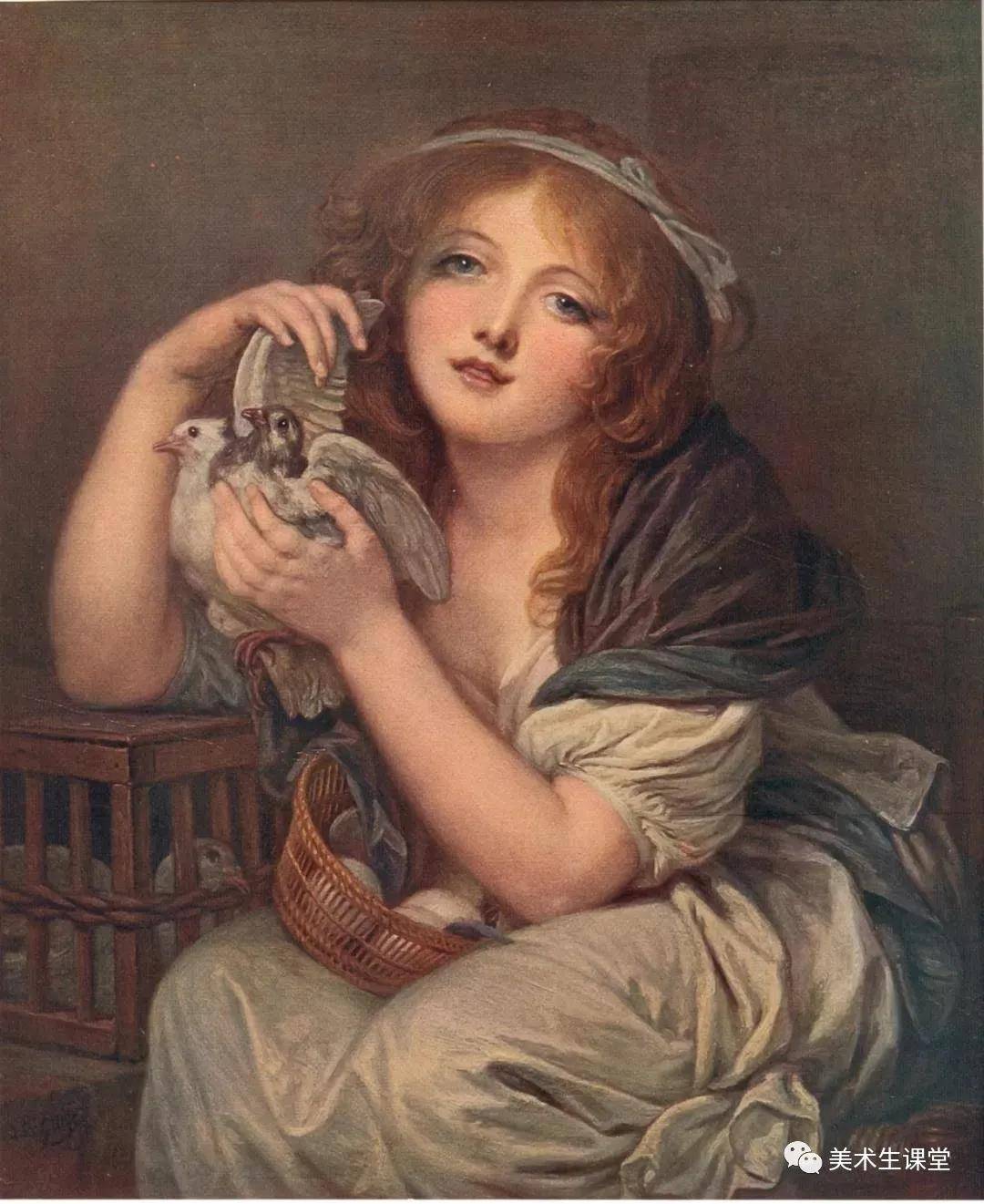 艺术大师---格勒兹 | 作品欣赏