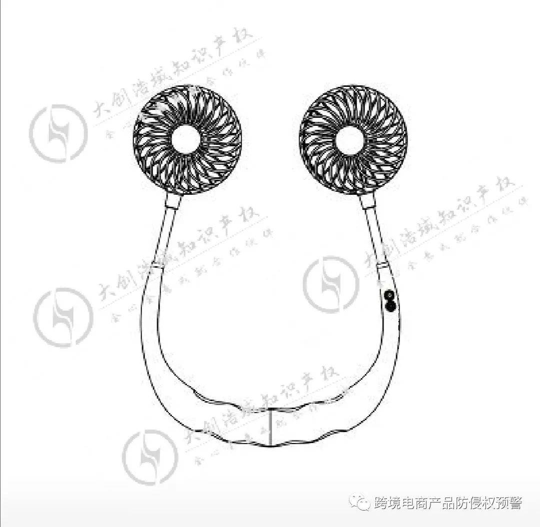 防侵权预警16:挂脖风扇在日本的外观专利情况_手机搜狐网