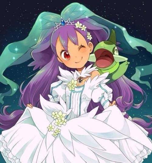 《口袋妖怪》3大地区女冠军,帅气女神明星姐姐龙骑士少女参见