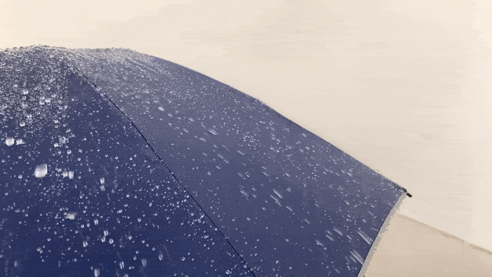 最美不是下雨天而是下雨天一把黑科技雨伞带给她安全