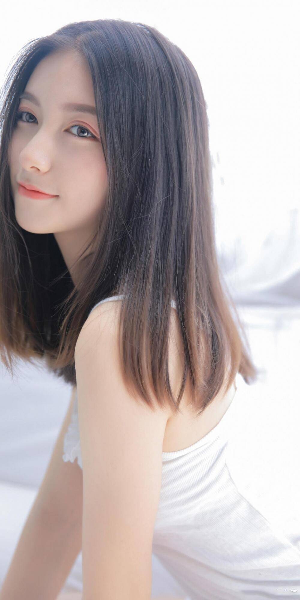 清纯美少女写真集长发美女俏丽养眼写真