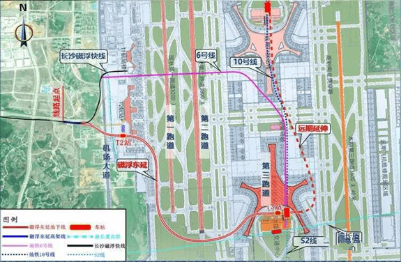 长沙磁悬浮路线地图图片