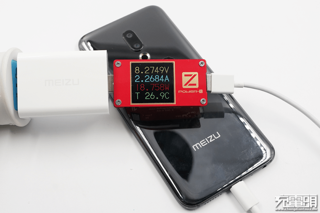 原创拆解报告meizu魅族17pro原装40w快充充电器up2018