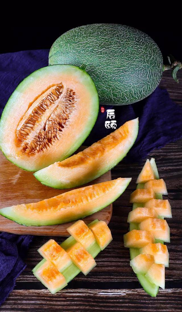辰颐物语夏季清甜解暑来一口冰淇淋般的西州蜜瓜