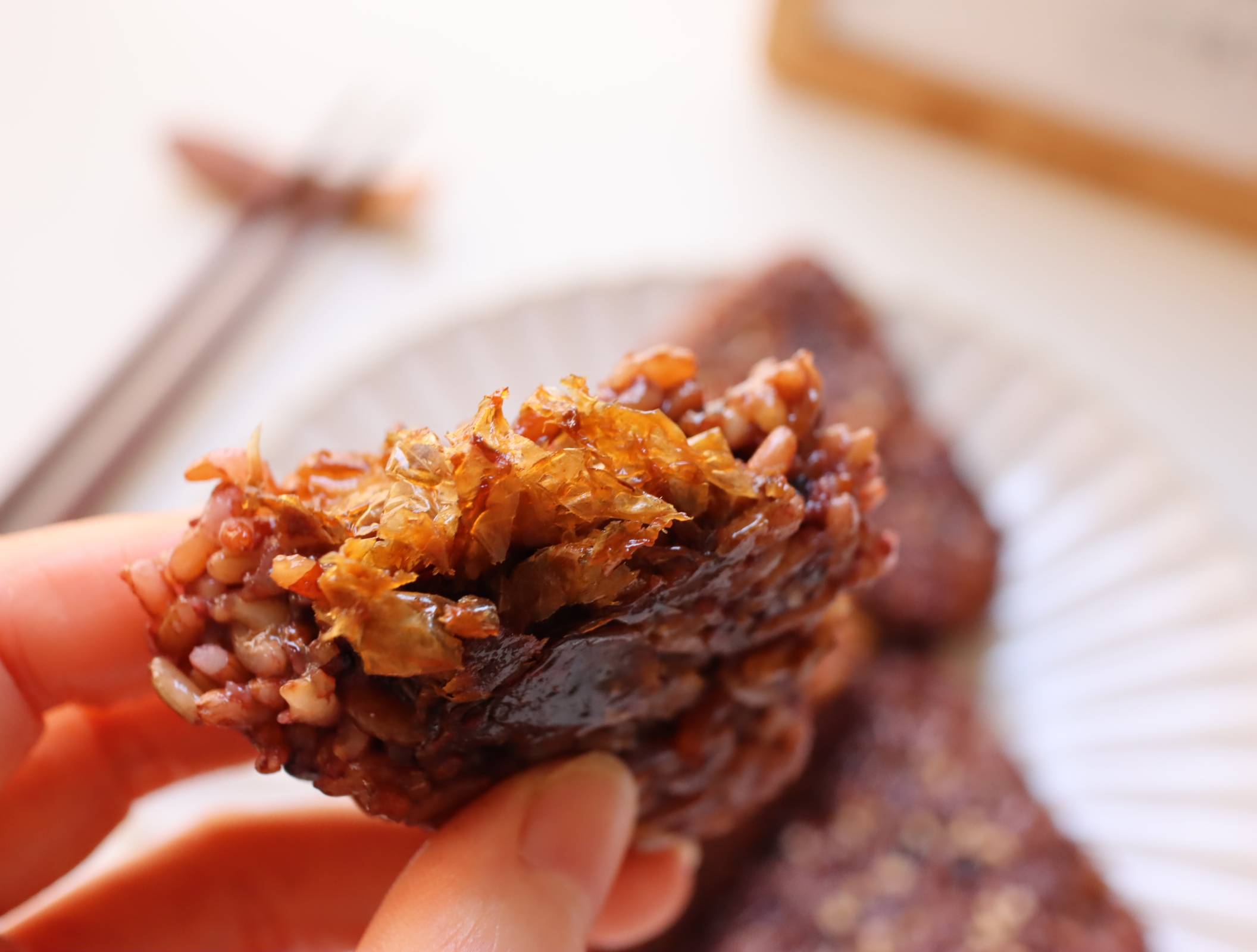 【糙米木鱼花饭团】