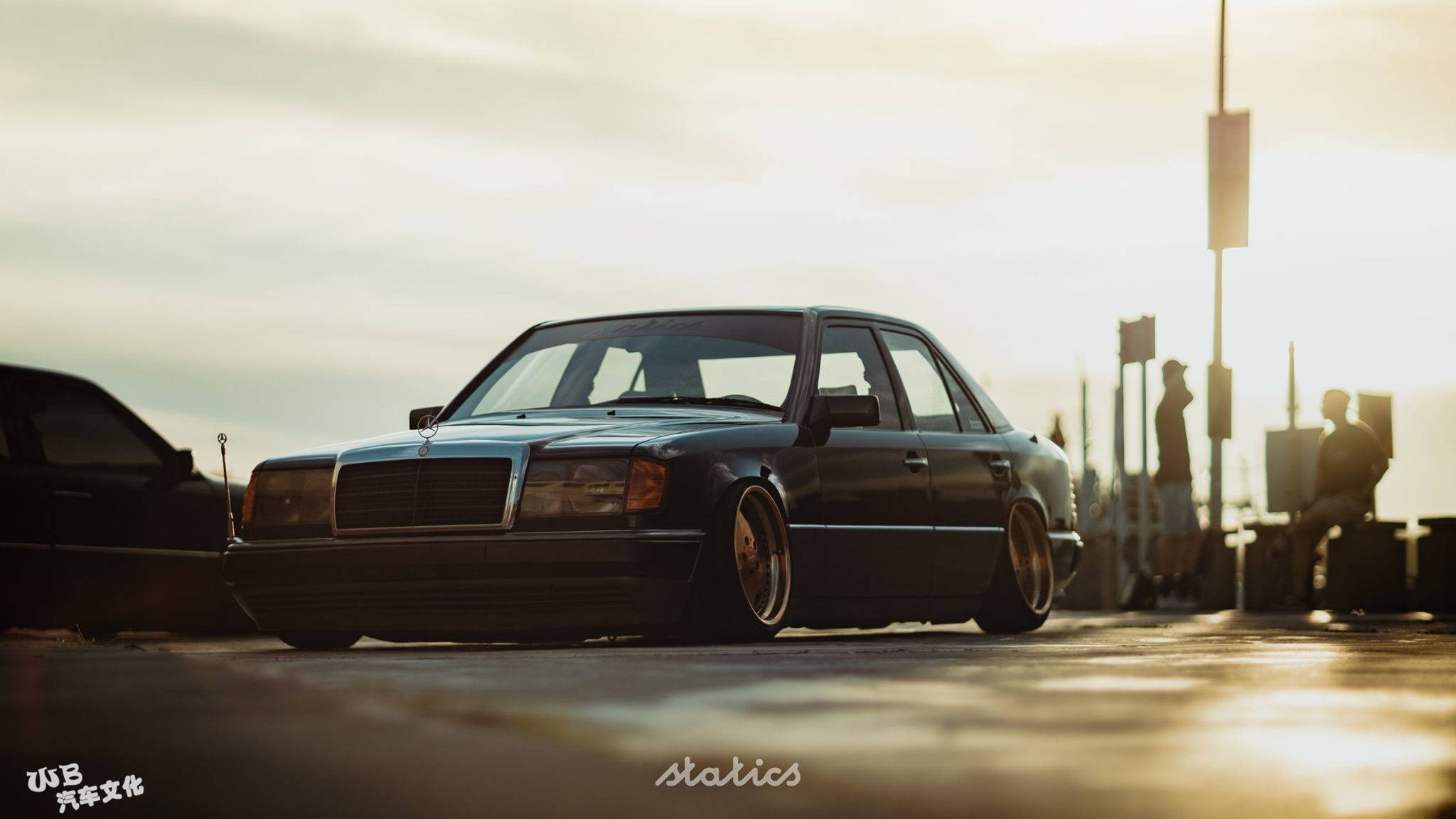 93年旧头,电喷 - 奔驰w124改装