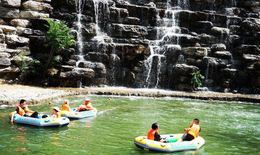 原创乐谷银滩高山漂流愿你游玩归来心态已是少年