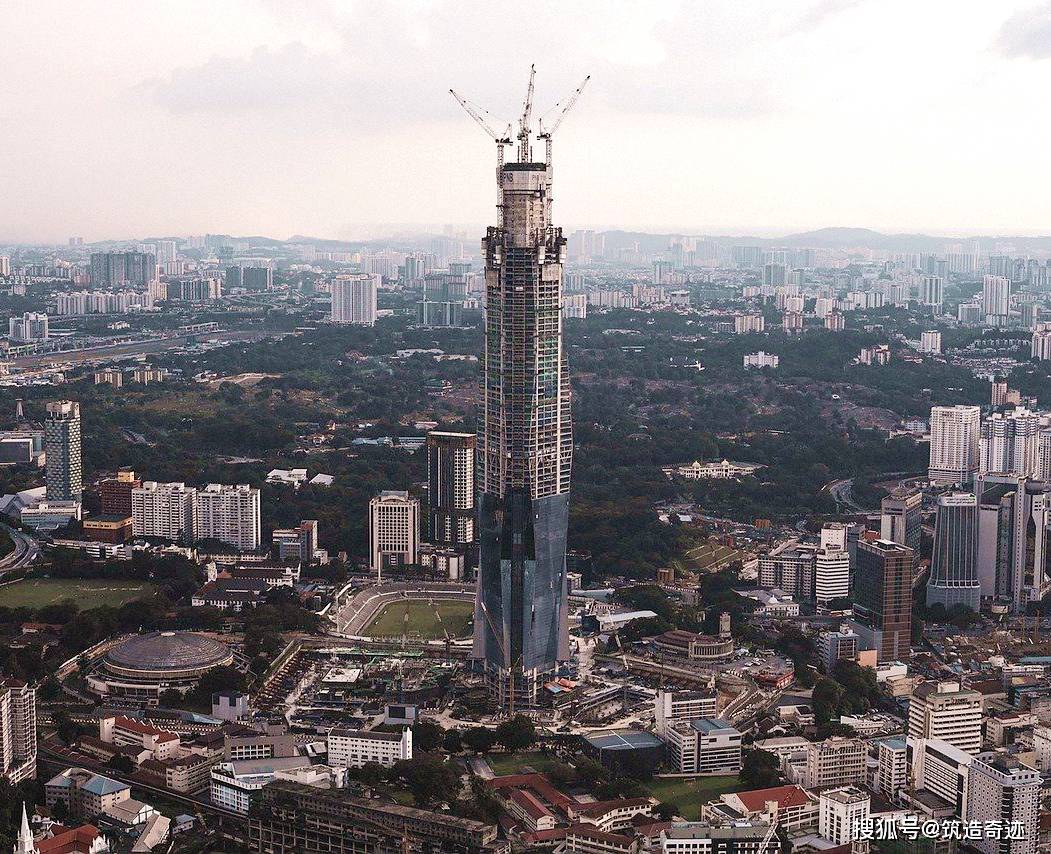 吉隆坡118大厦结构图片