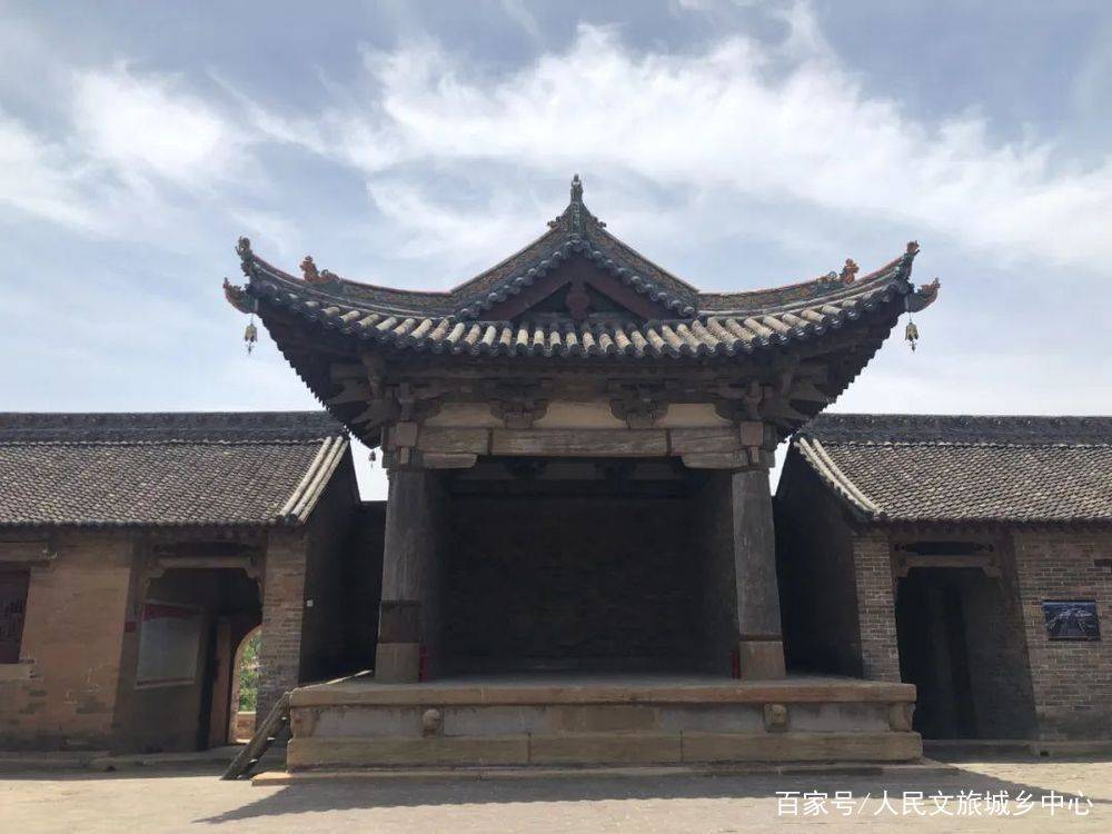 二郎庙戏台.新华每日电讯记者王学涛摄