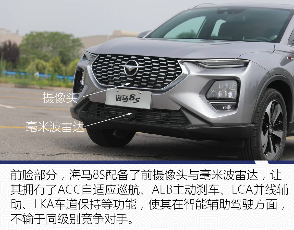 颜值更高轴距超哈弗h6 静态体验2020款海马8s