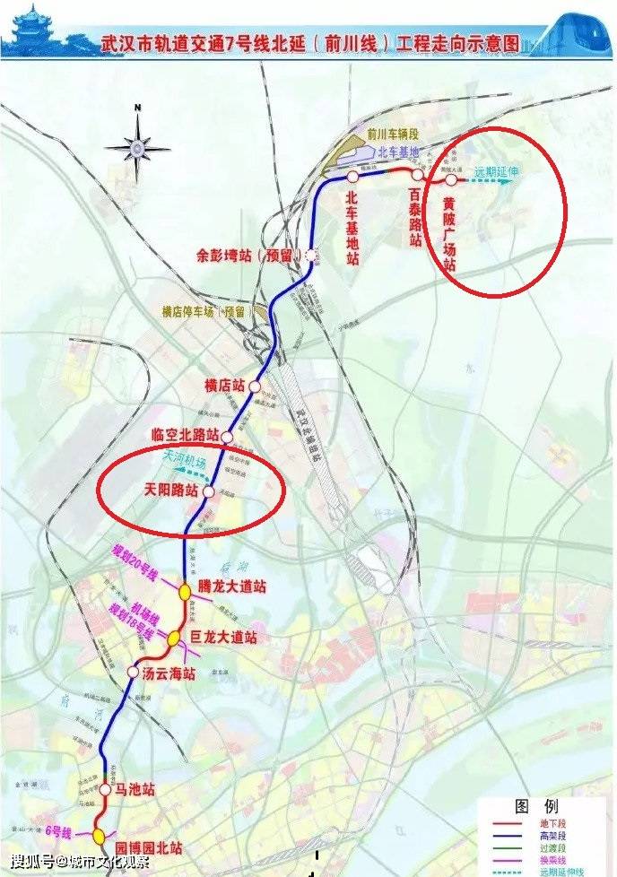 武汉地铁前川线全线开工,18,20,22,25四条地铁线设站曝光