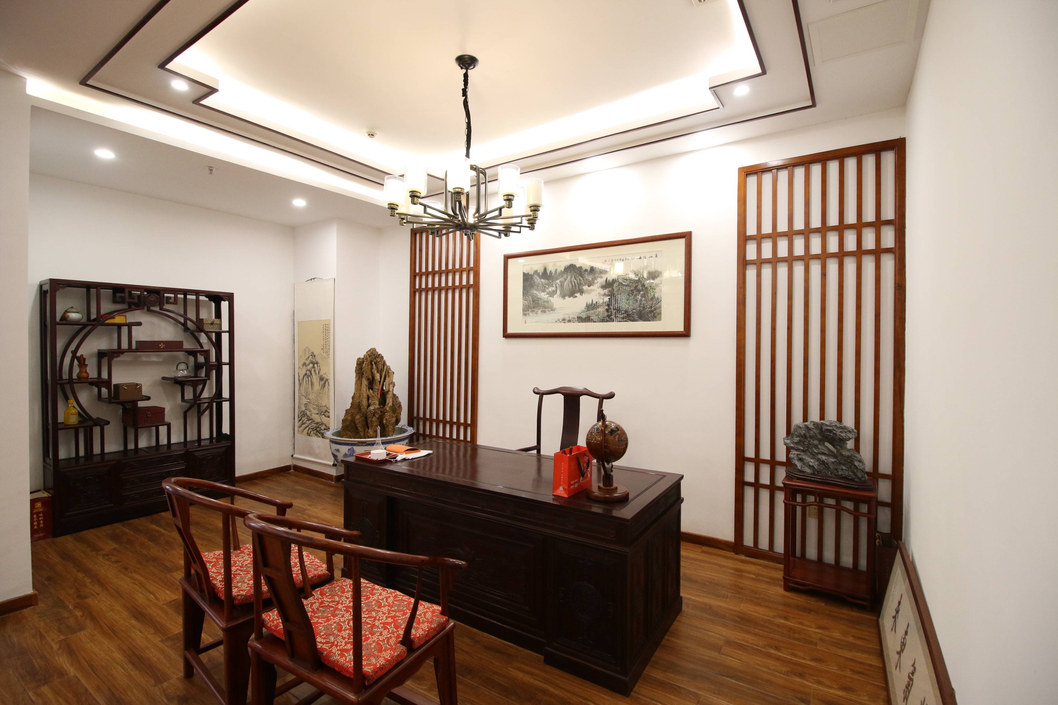 新中式办公室装修,办公室装修,办公室装修实景-搜狐大视野-搜狐新闻