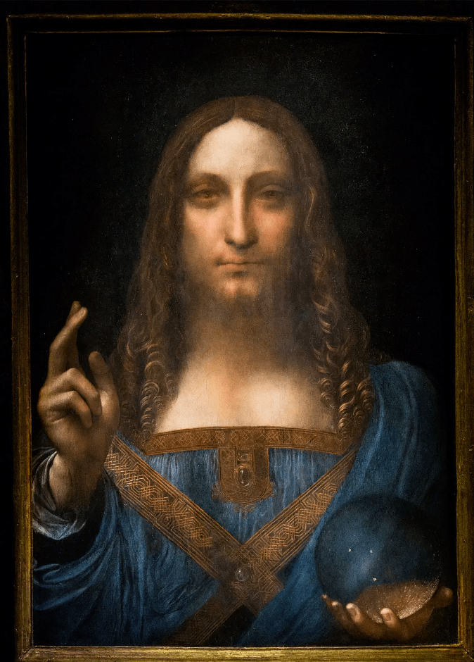 达芬奇唯一允许出售的画作《救世主》,因为一个乌龙,卖了29个亿