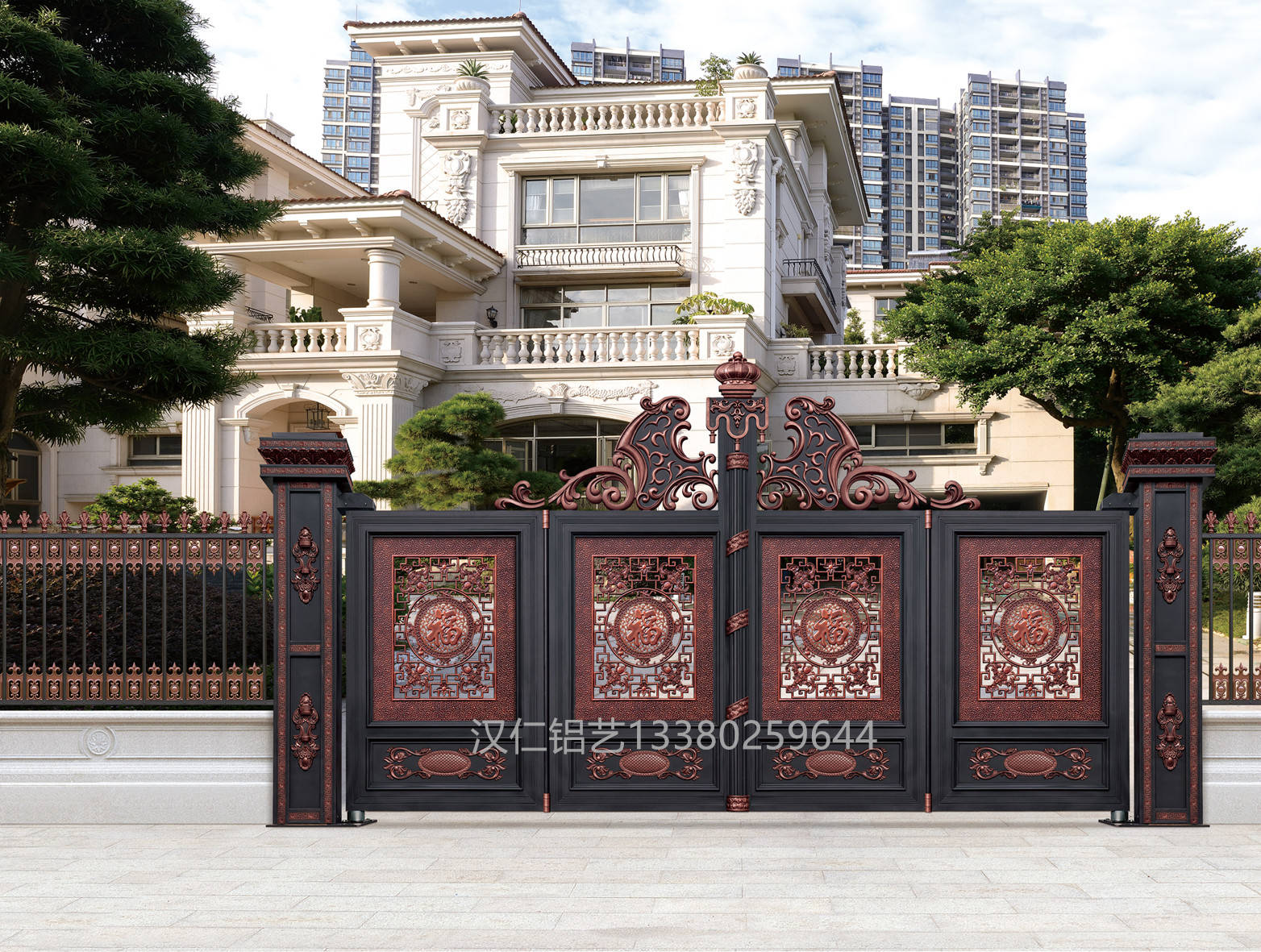 农村庭院大门选购时,这些安装的事项一定要清楚