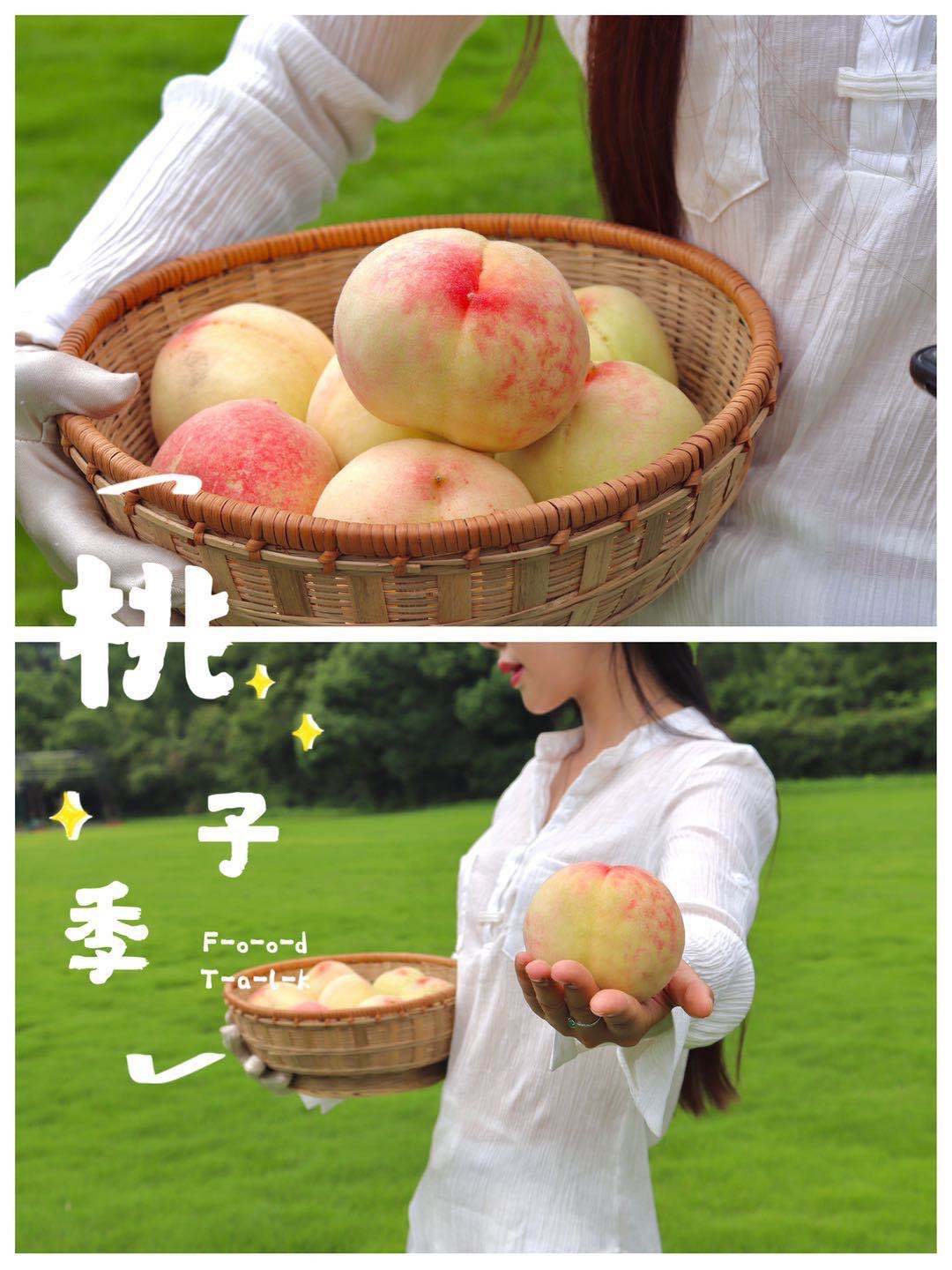 安吉一日游 | 夏天去摘桃子吃,做一个蜜桃女孩_黄桃和