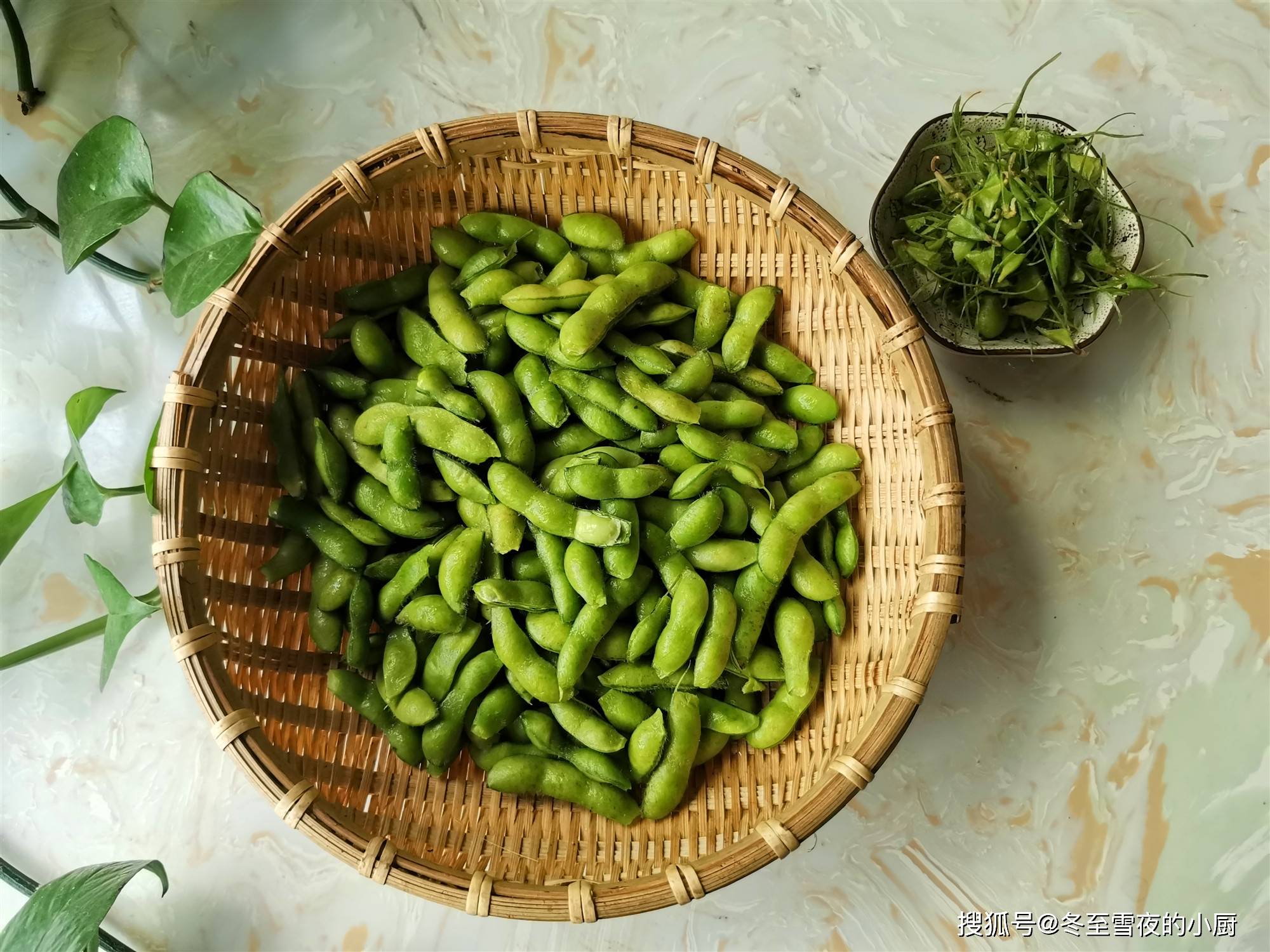 原创做五香毛豆小技巧毛豆别直接下锅煮多做这一步颜色翠绿入味