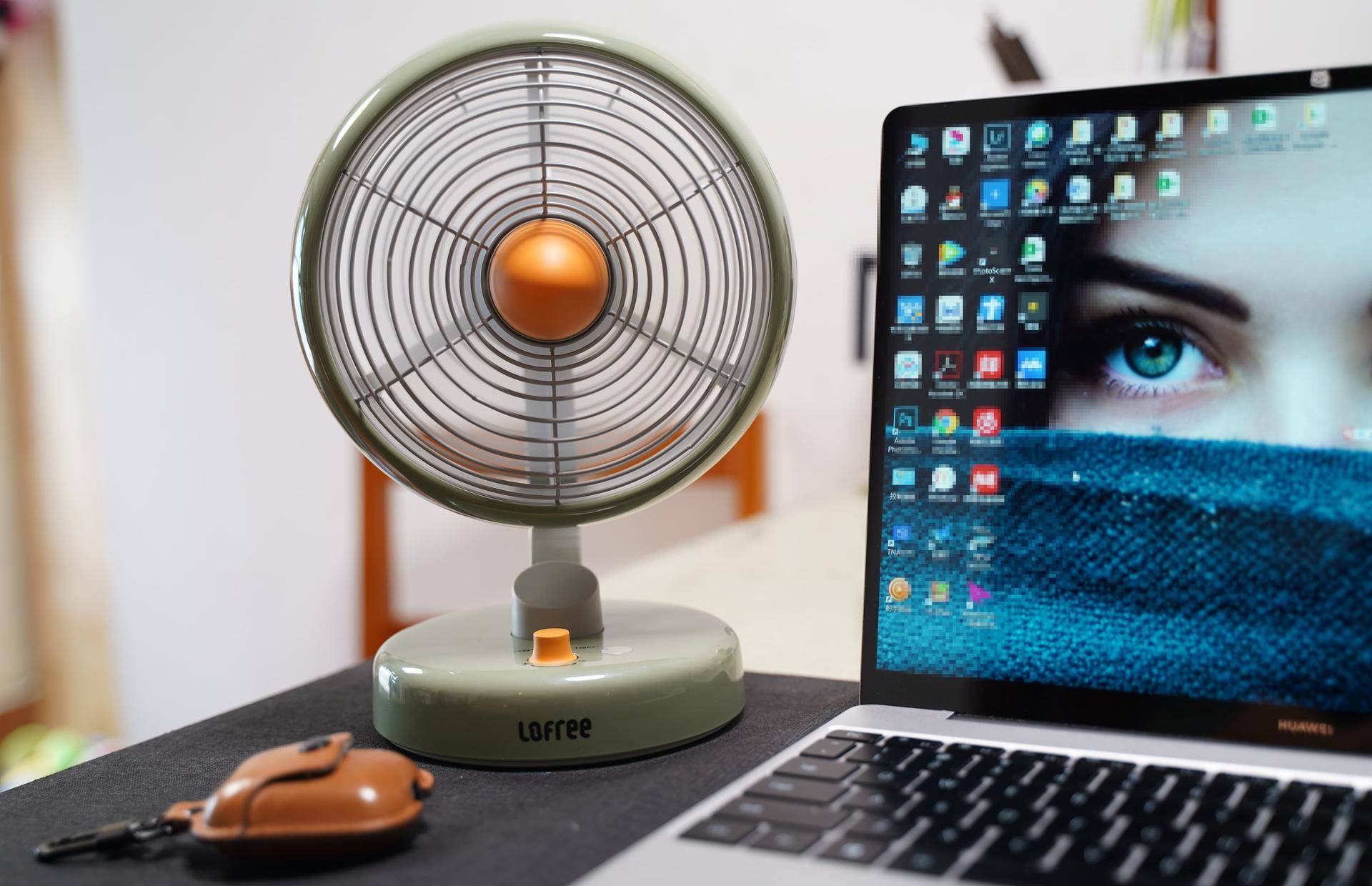 这才是复古风,洛斐有范儿s桌面风扇使用记