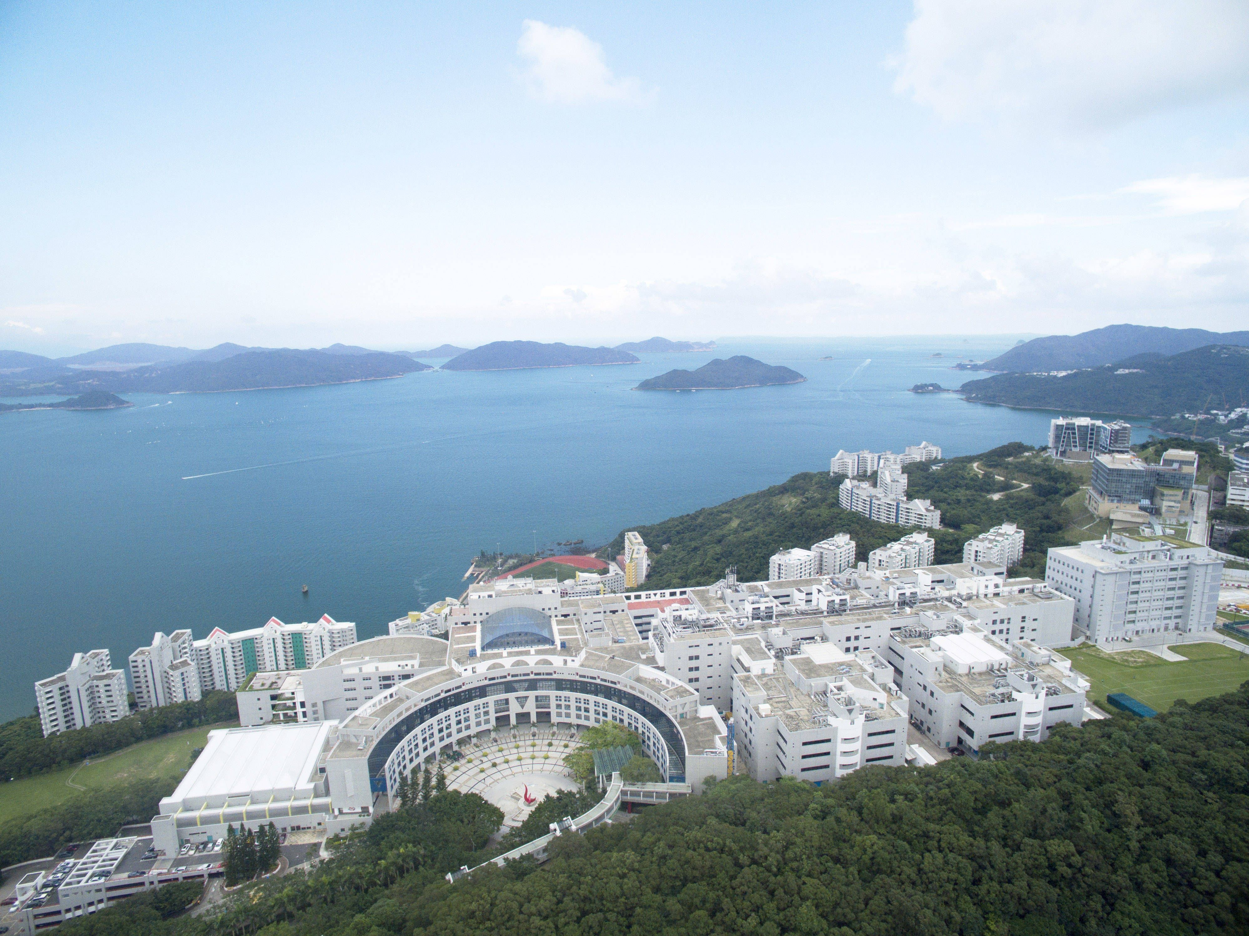 香港科技大学风景图片
