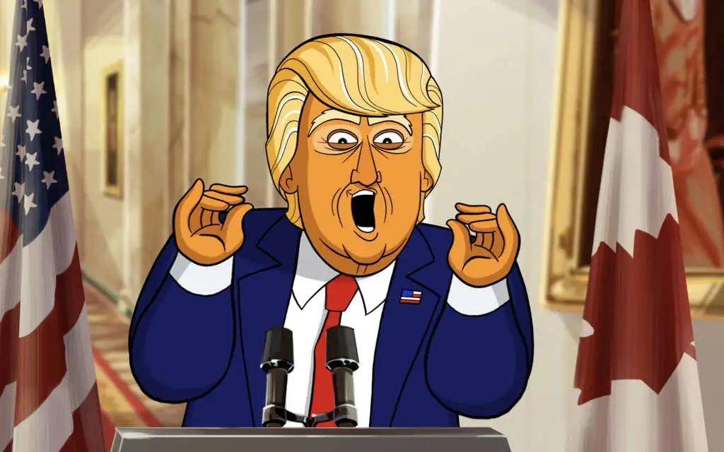 专黑特朗普的动画喜剧《我们的卡通总统》利用ftrack加快了制作速度