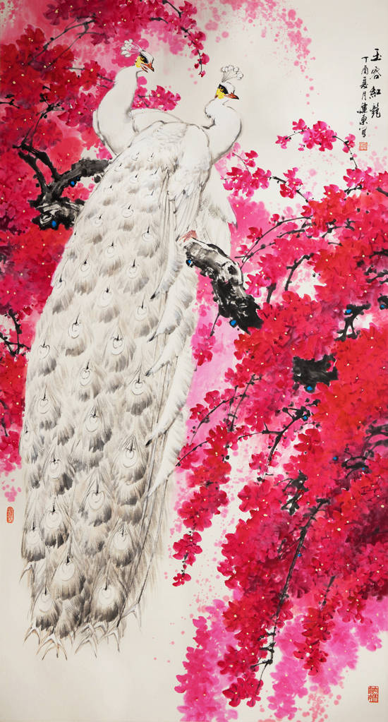 孔雀传神染画屏——孙建东的中国画创作