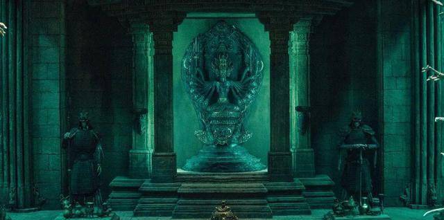 铁头龙王:定稿前的设计版本 西夏黑水城通天大佛寺卧佛设定