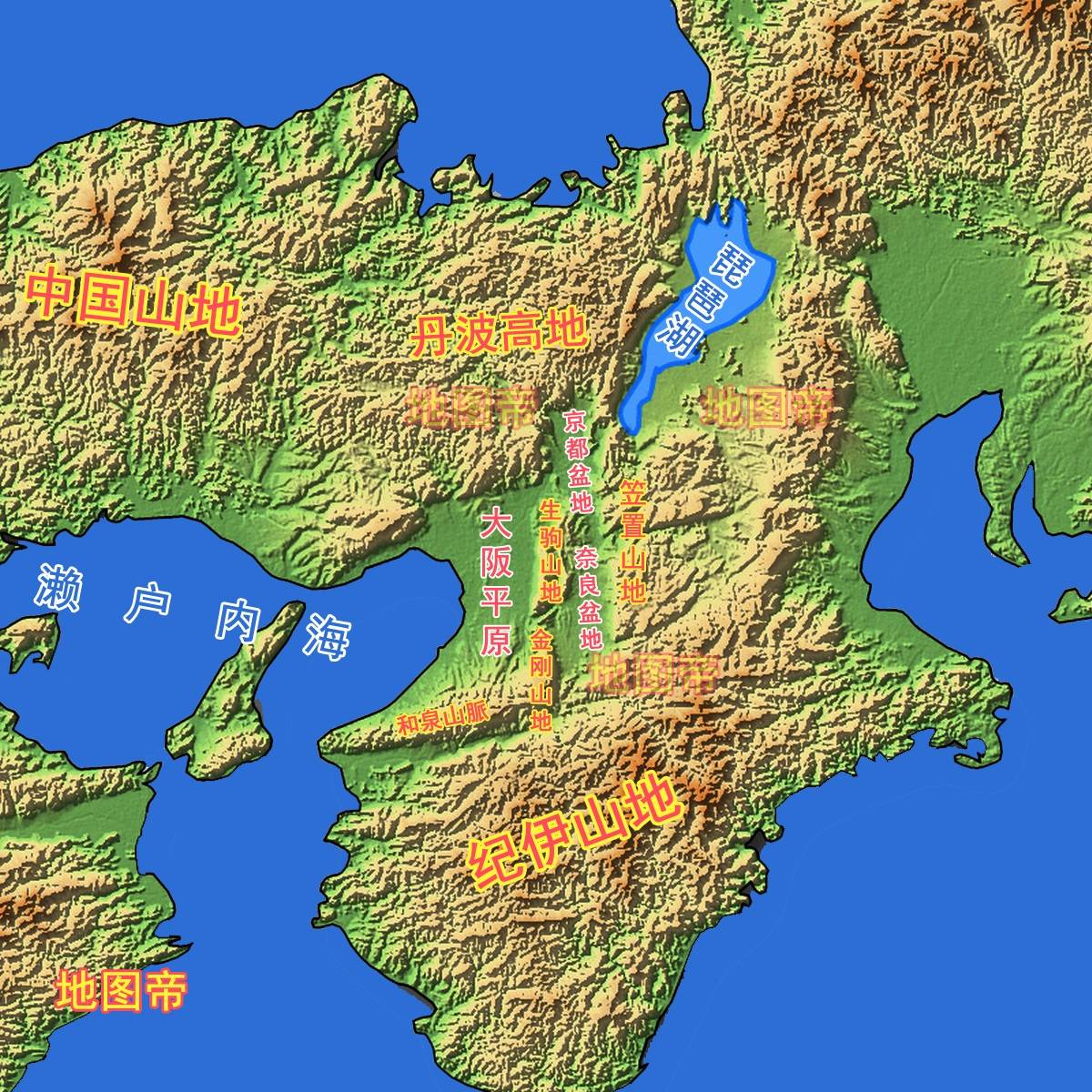 原創日本的關東和關西在哪?