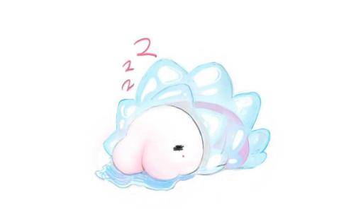 雪吞虫是生活在寒冷地带的宝可梦,在伽勒尔的雪地中