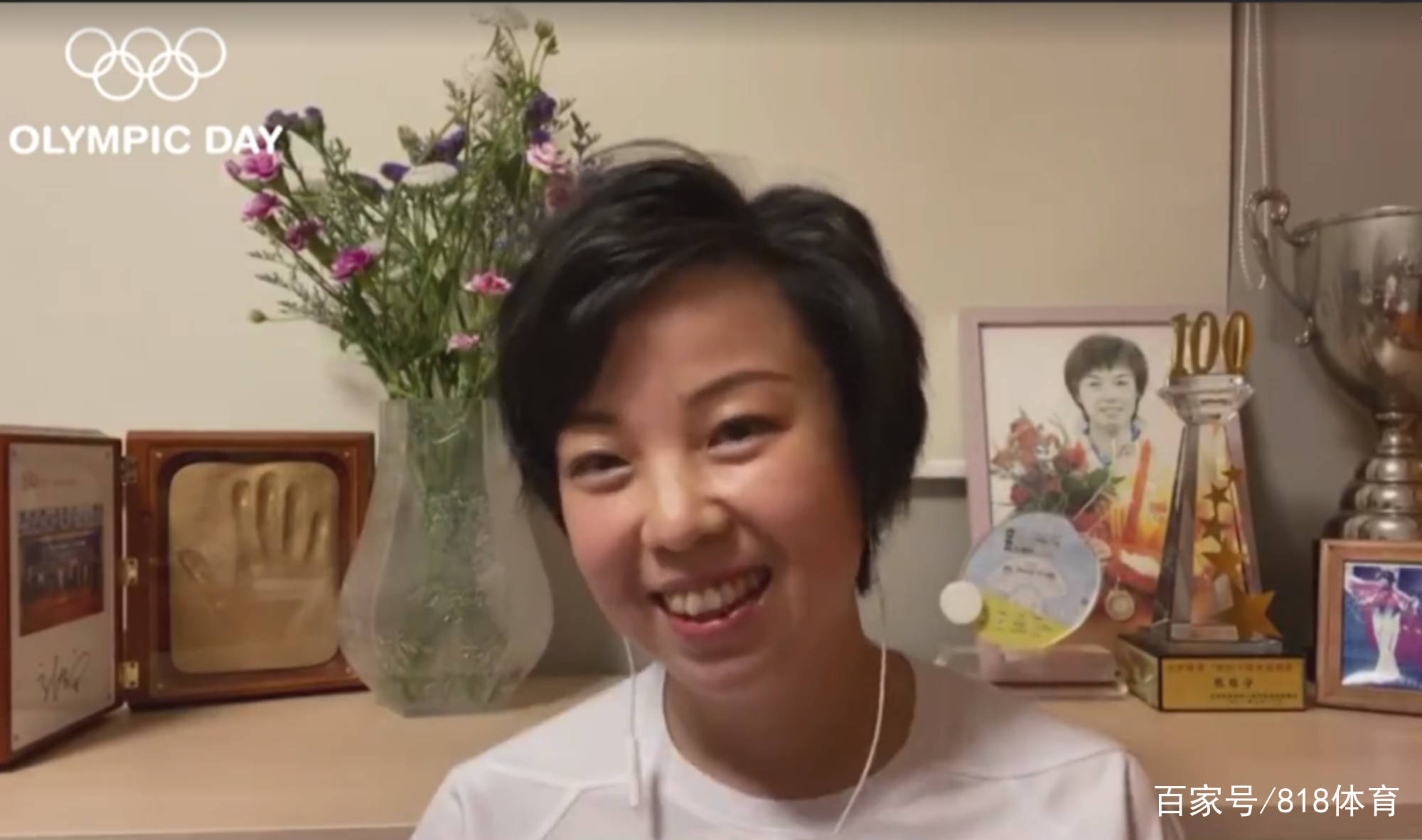 原创38岁张怡宁谈香港阔太生活:生2宝在家带娃 8岁女儿不上学让我头大