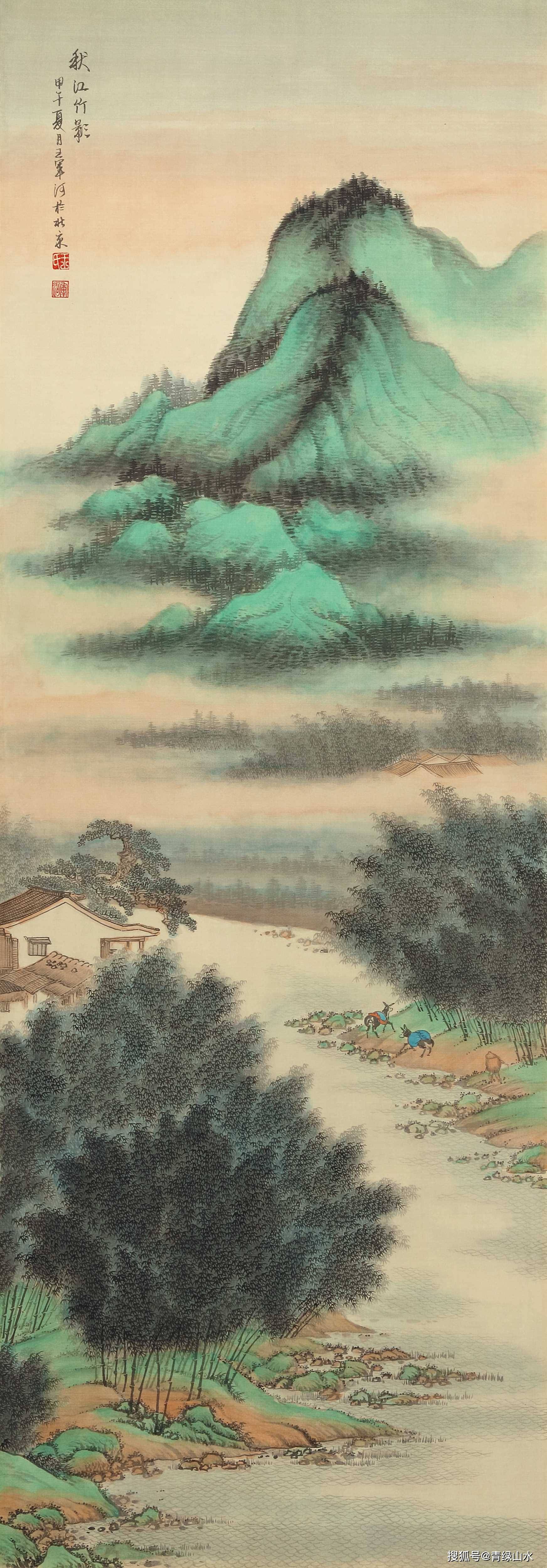 当代画家王军河绘界画