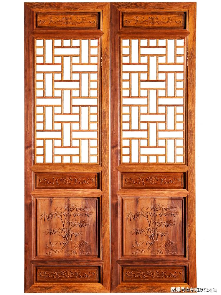 仿古门窗图案的雕刻有哪些讲究