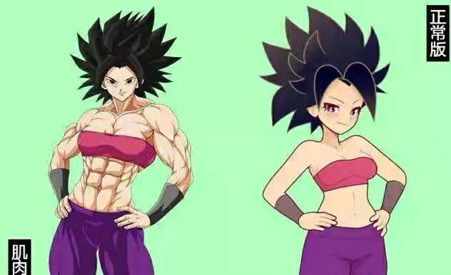 龙珠女角色的肌肉形态:琪琪能打超蓝悟空,18号完美,克林真幸福
