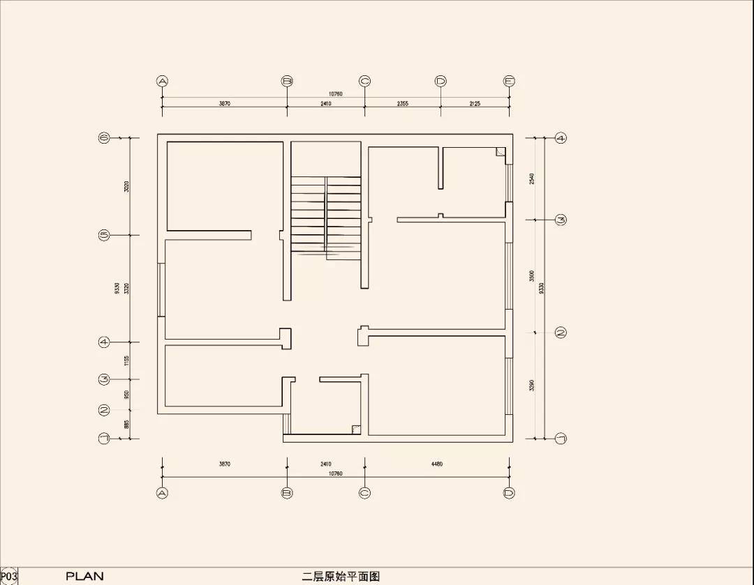 二层原始结构图一层平面布局图一层原始结构图所以,美好会自然而然