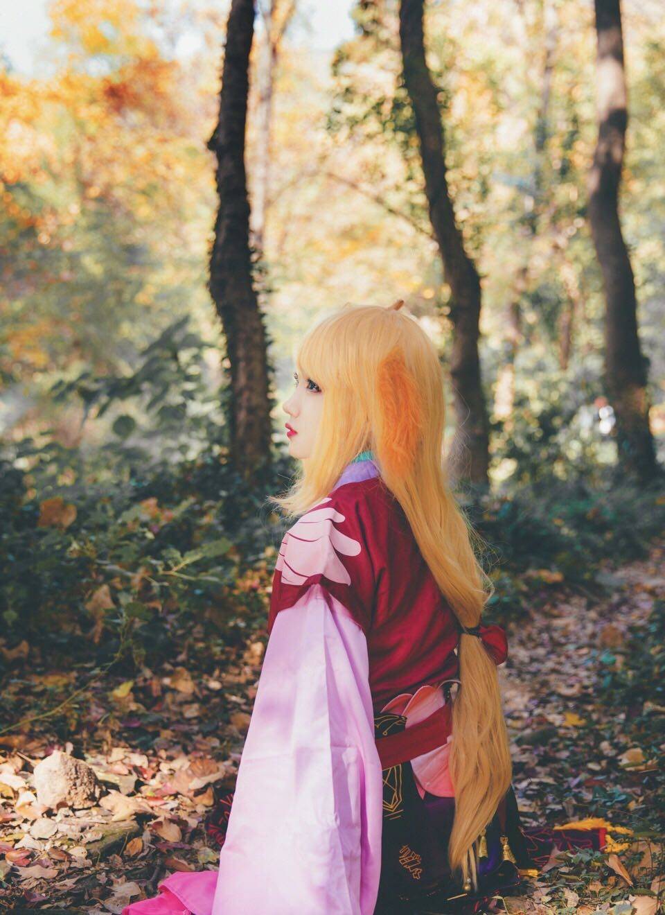 狐妖小红娘涂山红红cos,姐姐这身高该是苏苏才对吧!