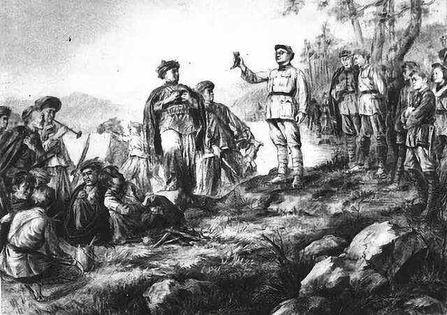 原创巧渡金沙江,刘伯承乔装蒋军,套上制服笑问:我像不像当官的