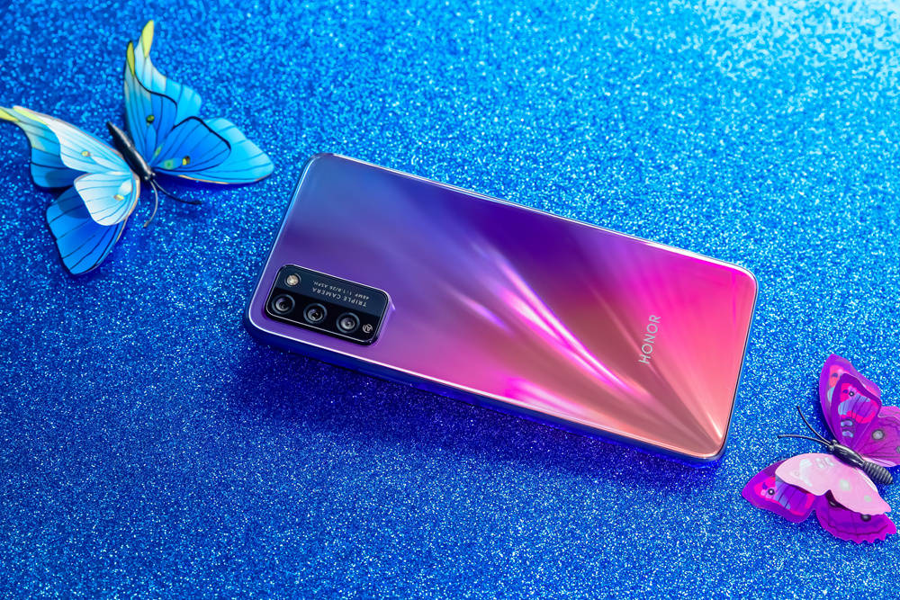 燃青春不将就,高颜值5g千元新机,荣耀30青春版图赏