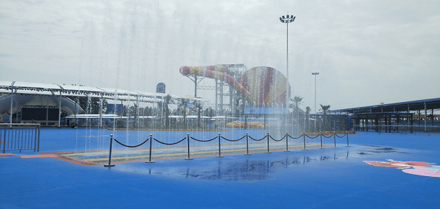 炎炎夏日快来网红打卡点洞庭湖水上乐园