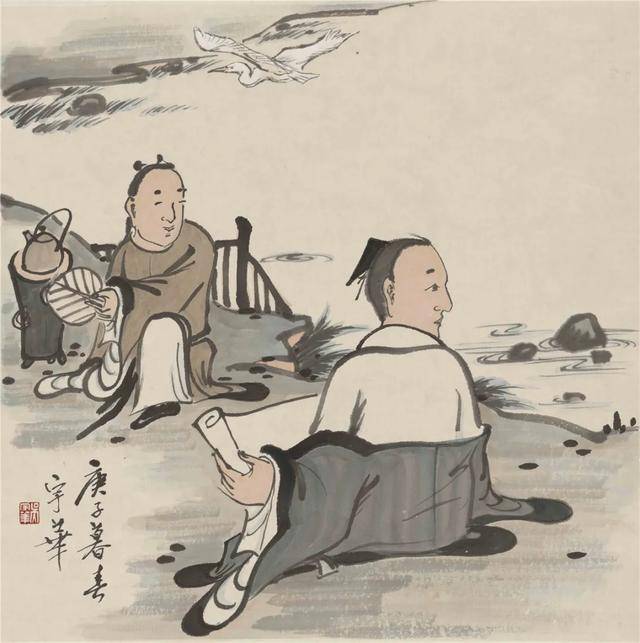 过了这么多年再看宇华的画,我觉得有很多他个人的审美趣味在里面,那么